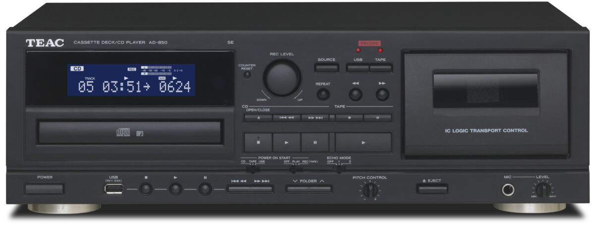 TEAC AD850-SE Cassette deck / CD speler - Afbeelding 2